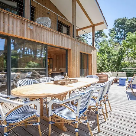 Villa Des Sittelles Au Cap Ferret - Piscine - Proche Des Americains Et Belisaire Lège-Cap-Ferret